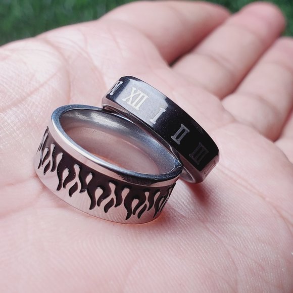 "NEW* Set of 2 Rings for Women/Men, SET101114 - Picture 3 of 13